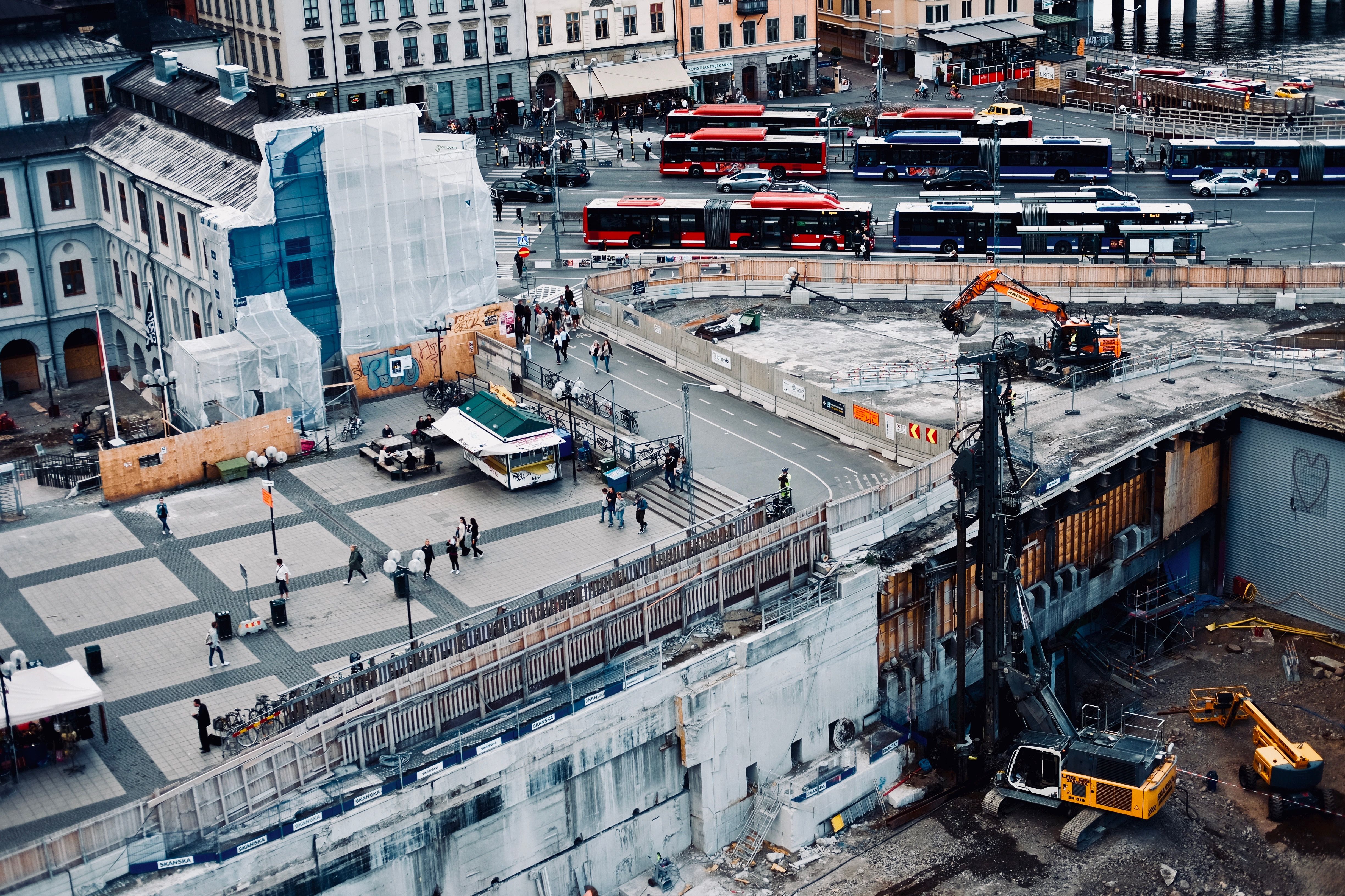 Commercial construction project